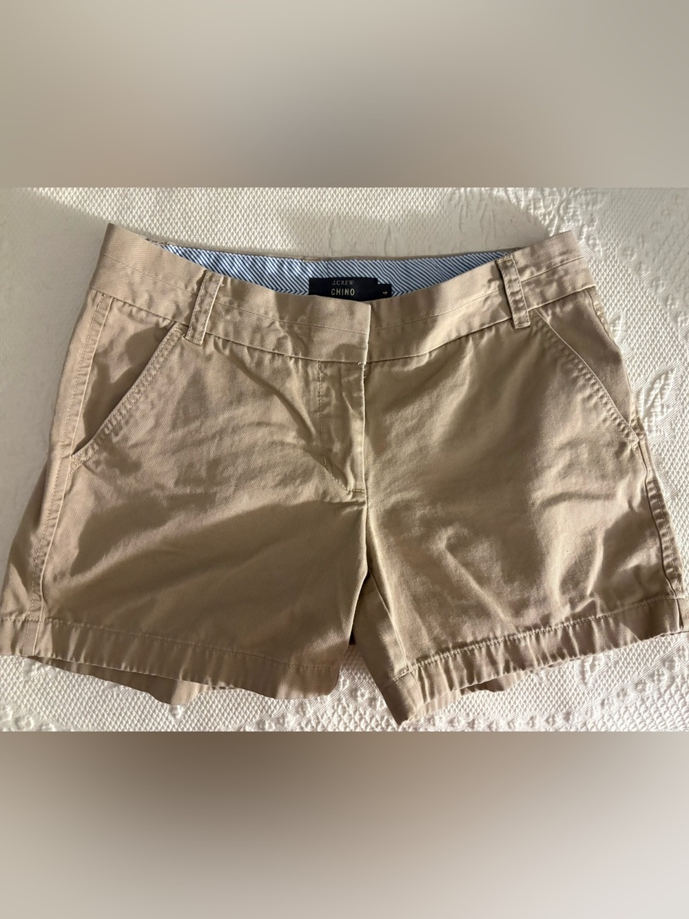 J. Crew Tan Chino Shorts